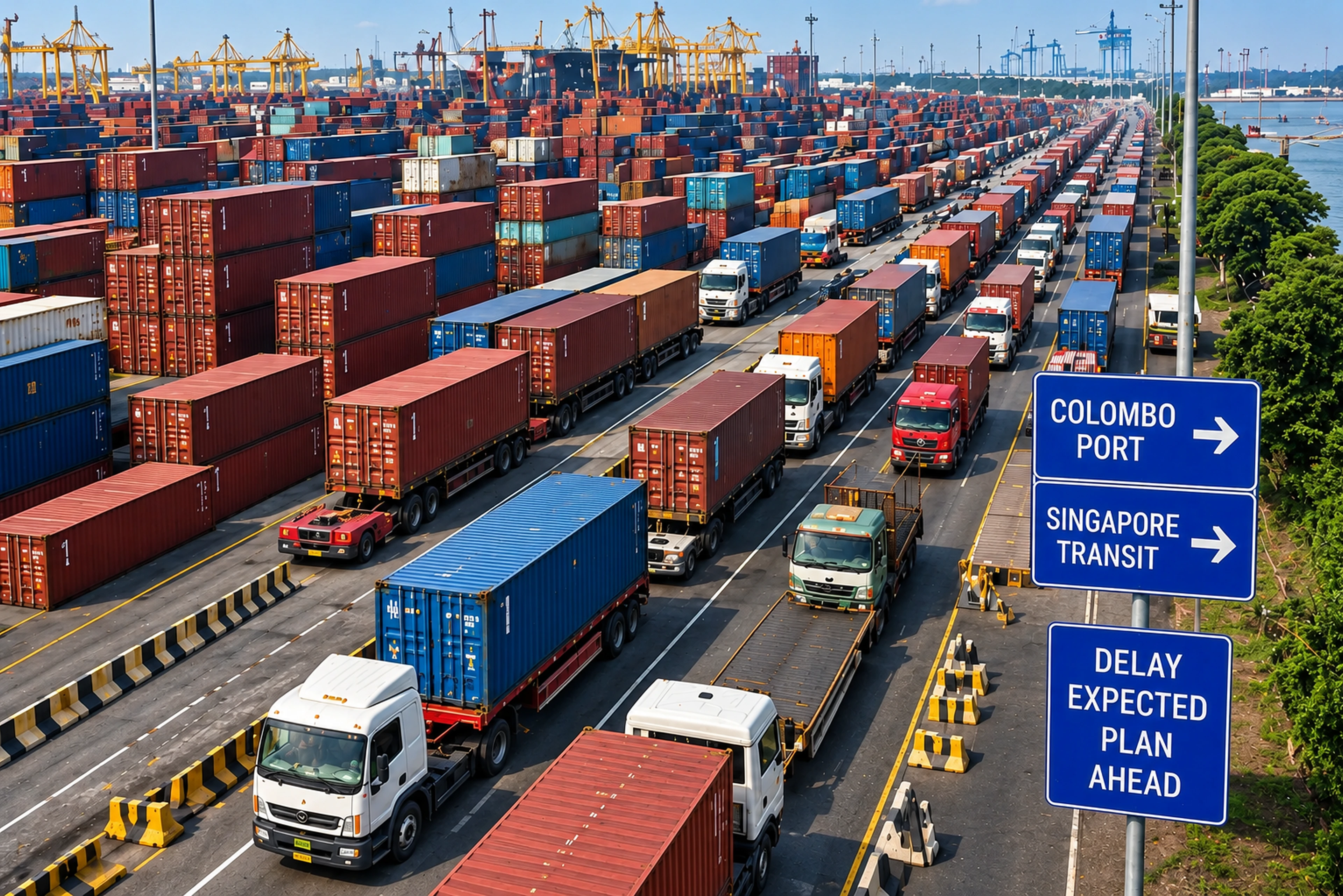 Container shipping and logistics