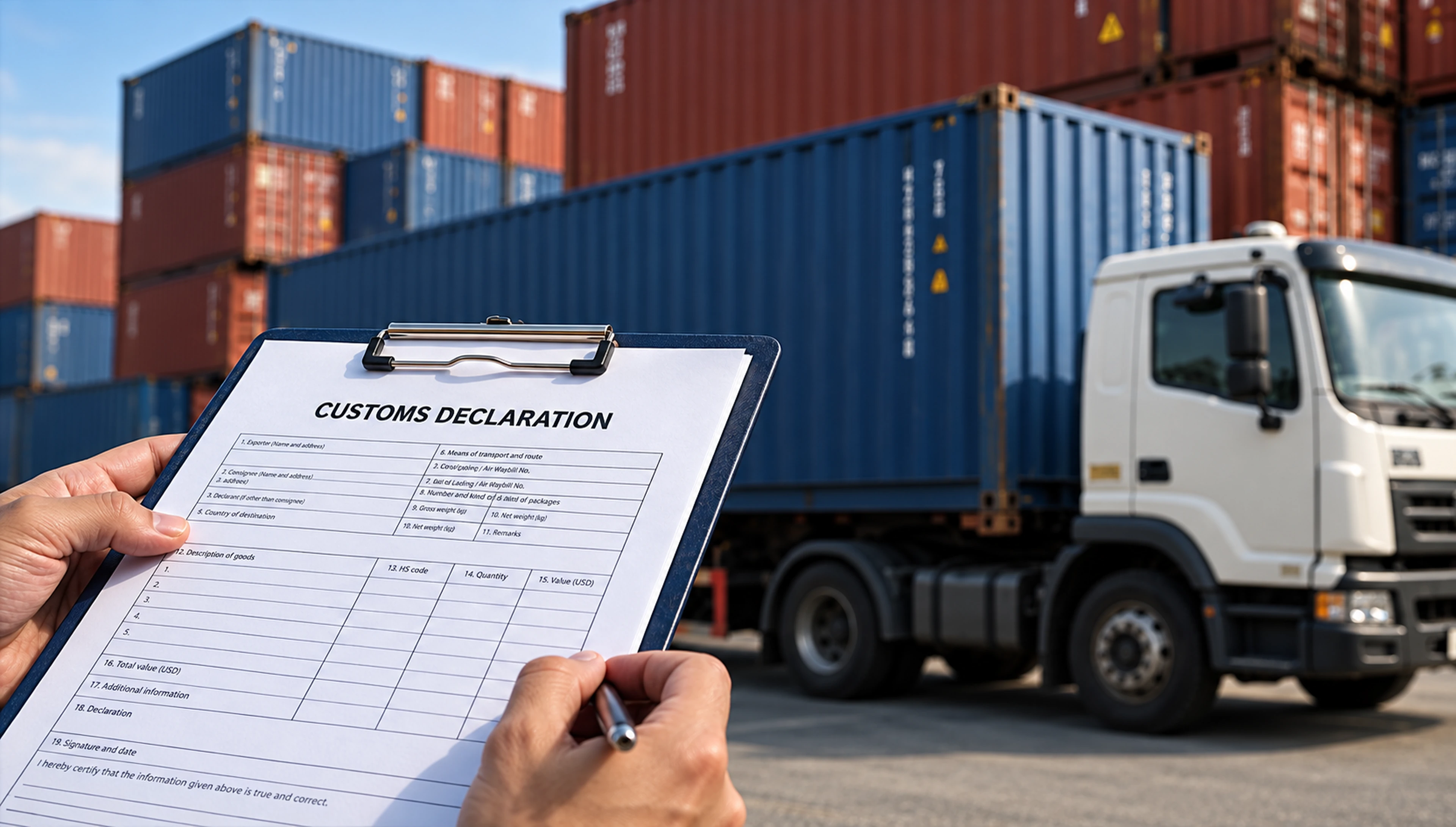 Customs Clearances and Imports